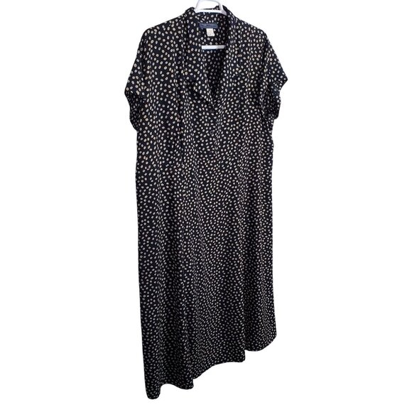 Maggie McNaughton Dresses & Skirts - Maggie McNaughton Size 22W Dress Maxi Coffee Fairy Bean Barista Print Full Flowy
